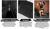 Sacs lestés personnalisés en gros avec logo et matériau imprimés par sublimation pour l'exercice en salle de sport et l'entraînement de force