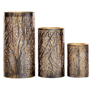 Metal Tin Candle-Holders Hurricane - Product Image 6