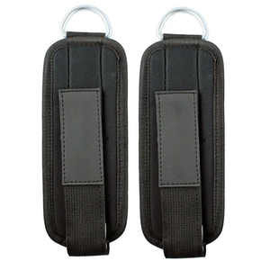 Sangles de cheville confortables pour machines à câbles avec anneau en D, sangle de cheville réglable pour poulie de musculation, entraînement des jambes et renforcement - Product Image 6