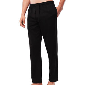 Professional Wholesale Customized Casual Slim Fitness Solid Color Heavyweight Eco-Friendly Breathable <b>Elastic</b> <b>Waist</b> <b>Trousers</b> Men - Product Image 4