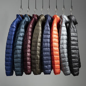 Chaqueta acolchada personalizada de estilo callejero para hombre, prendas de vestir cálidas de invierno con capucha, Abrigo acolchado grueso y brillante - Product Image 3