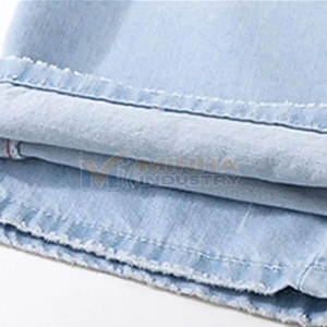 Service OEM Vente en gros Shorts en jean pour hommes personnalisés Nouveauté Shorts en jean pour hommes à marque privée - Product Image 4