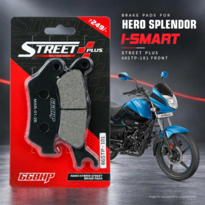 Pastillas de Freno para Hero Splendor Plus 13S Super Splendor Splendor I Smart Street - Product Image 3