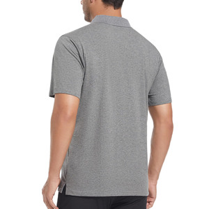 Design personnalisé Logo de la plage Polos à manches courtes de haute qualité pour hommes T-shirt surdimensionné en tissu de coton tricoté Polos pour hommes - Product Image 3