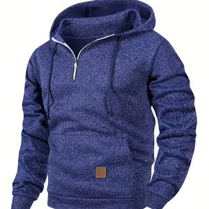 Nouveauté : sweat-shirt d'hiver pour homme, streetwear, respirant, épais, décontracté, vêtements de sport, pull, logo brodé personnalisé disponible - Product Image 1