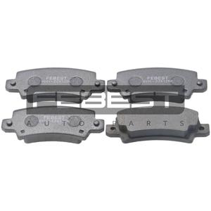 Pastiglie freno posteriori FEBEST (0101-ZZE120R) - Product Image 1