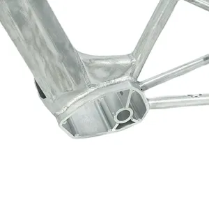 Заводская розетка, 26-дюймовая рама для электровелосипеда с батарейным отсеком, легкая рама для велосипеда из алюминиевого сплава для горных велосипедов