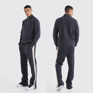 ชุดวอร์มผ้าฝ้ายโพลีเอสเตอร์สำหรับผู้ชาย, ชุดวอร์มลำลองสำหรับใส่วิ่งระบายอากาศได้ดีเหมาะสำหรับฤดูหนาวและ2025 - Product Image 1