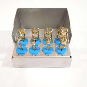 Juego de Fresas Dentales de Acero Inoxidable de Alta Calidad, 8 Piezas, Instrumentos para Implantes Dentales, Estándar de Seguridad MOL - Product Image 1