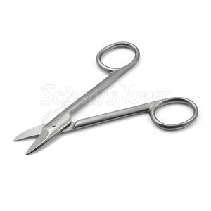 Ciseaux à cuticules ergonomiques avec logo personnalisé et embouts de précision pour techniciens d'ongles professionnels - Product Image 5