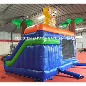 Castillo Inflable Comercial con Temática de Dibujos Animados Europeos, Material de PVC Ecológico para Múltiples Pasajeros - Product Image 5