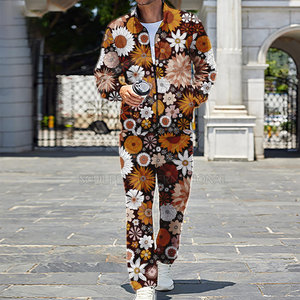 ชุดวอร์มซับลิเมชั่นคุณภาพสูงสำหรับผู้ชาย ระบายอากาศได้ดี ผลิตจากโพลีเอสเตอร์ 100% สีและโลโก้ปรับแต่งได้ สินค้ามาใหม่ ชุดฤดูหนาว ขายส่ง - Product Image 4