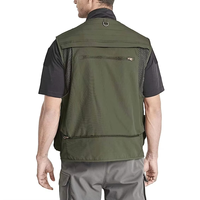 Gilet de sécurité haute visibilité pour adultes, imprimé, léger, respirant, personnalisé, unisexe, multi-poches, sans manches, pour le travail en hiver