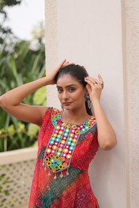 Navratri 2025 Modern Reversible Party & Festive Season Garba Collection <b>Women's</b> <b>Kurta</b> - Product Image 5