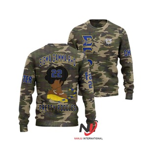 Sigma Gamma Rho Sorority Broderie Femmes Sweat-shirt à col rond | SGRho Sorority Brodé Dames Style Personnalisé Crewneck - Product Image 4