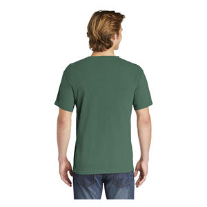 คุณภาพสูง 3d นูนสไตล์ผู้ชายหนา TShirt โลโก้ OEM ฉลากส่วนตัวที่กําหนดเองขนาดใหญ่ผ้าฝ้าย 100% ผู้ชาย T เสื้อ - Product Image 4