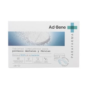 Comprimés nettoyants pour prothèses dentaires et gouttières orthodontiques, 30 unités - Product Image 1