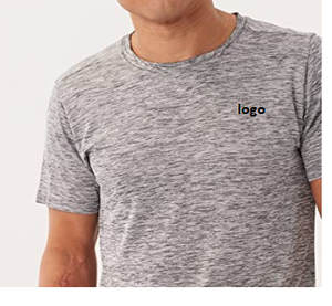 Camiseta de rendimiento atlético para hombre, prenda de vestir, de secado y absorción de humedad, 90% poliéster, 10% licra, importada, con cierre - Product Image 6