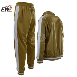 Conjunto Deportivo Personalizado para Niños y Hombres, Chaqueta con Cremallera Sublimada para Fútbol, 100% Poliéster - Product Image 4