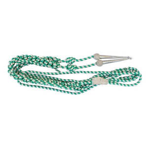 Aiguillette de cérémonie personnalisée en fil de bullion/métallique/soie, couleurs personnalisées, logo personnalisé, taille personnalisée, sans sangle, uniforme d'épaule - Product Image 5