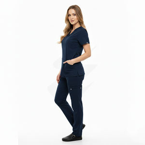 Ensemble d'uniformes d'infirmière pour femmes de qualité supérieure, vêtements médicaux légers, fournisseur OEM - Product Image 4