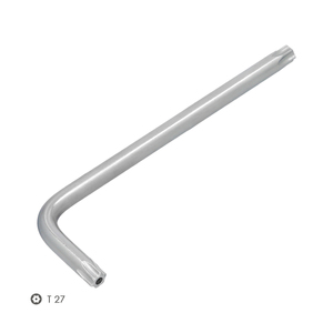 Chiave Torx Inviolabile Lunga in Acciaio Cromo Vanadio Professionale T27 - Product Image 3
