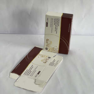 Boîte de présentation imprimée rectangle haute impression boîte pour impression offset ivoire 300/350/400gsm boîte de papier - Product Image 2