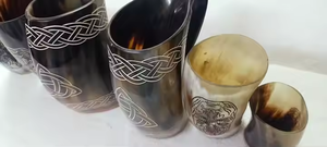 Hecho a mano forjado por la naturaleza sostenido por guerreros patrón sólido media luna artesanías - Product Image 4