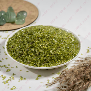Venta al por Mayor de Cristales de Peridoto Verde de 1 kg, Piedras Semipreciosas Irregulares, Naturales, para Decoración - Product Image 4