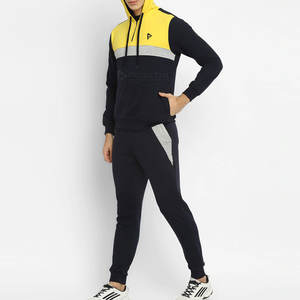 Conjunto Deportivo de Algodón 100% de Alta Calidad al por Mayor, Unisex, con Logotipo Personalizado, Pantalones con Cierre, Dos Piezas - Product Image 2