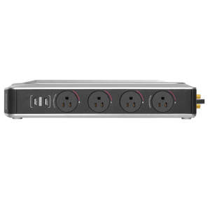 Téléviseur intelligent 4K de 77 pouces avec technologie audio et filtre de protection contre les surtensions à 8 prises, accessoire audio et vidéo - Product Image 1