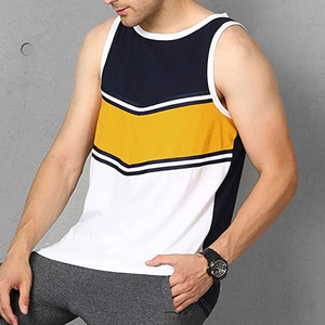 Camiseta Deportiva sin Mangas para Hombre, Personalizada, de Algodón Orgánico, para Gimnasio y Fitness - Product Image 5