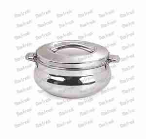 Casserole ventral chauffante de haute qualité, 1 pièce, en acier inoxydable, avec couvercle, pour réchauffer les aliments - Product Image 1