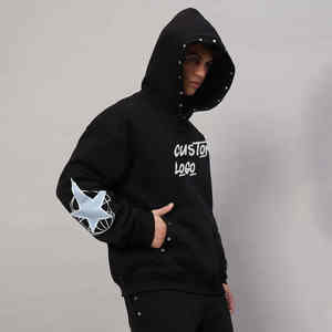 100% coton hommes survêtement survêtement personnalisé survêtement ensemble marque privée vierge piste Jogging survêtement hommes pantalons de survêtement et ensemble à capuche - Product Image 4