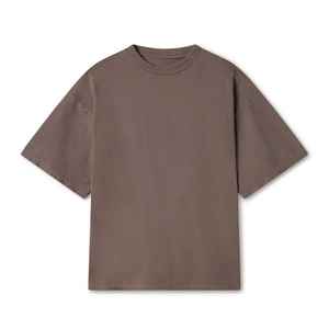 เสื้อยืดผ้าฝ้าย 100% แบบยูนิเซ็กซ์ พร้อมโลโก้สั่งทำ เสื้อยืดเปล่าคุณภาพสูงสำหรับผู้ชาย ลายเรียบ ผ้าทอ - Product Image 1