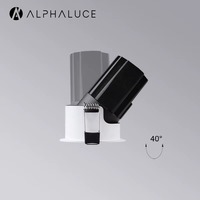 Réflecteur LED en alliage d'aluminium à angle réglable, lampe réflectrice pour la maison et le bureau, CRI élevé 90, dimmable