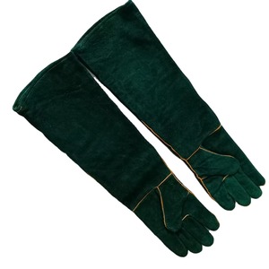 Gants de soudage en cuir de travail industriel à double paume de haute qualité - Product Image 1