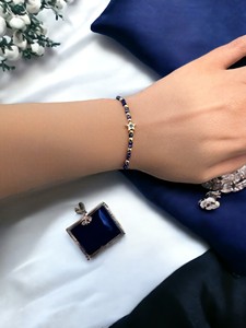 สร้อยข้อมือสแตนเลสประดับเซอร์คอนและมุกเทียม-DAFNI BIG PAZAR ของขวัญสุดอินเทรนด์จากอิสตันบูล - Product Image 6