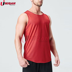 ชุดเสื้อบาสเก็ตบอลตาข่ายน้ำหนักเบาแบบย้อนกลับของผู้ชายเสื้อกีฬาแห้งเร็วระบายอากาศได้ดี - Product Image 5