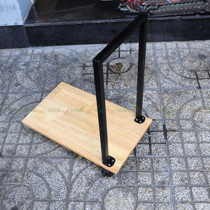 Support CPU carré en bois KCPU68003-50x30x50 (cm) avec design horizontal en stock - Product Image 3