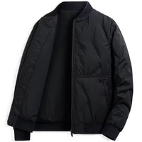 Blouson Bomber d'Hiver Rembourré en Coton Premium OEM 2025 pour Homme, Fermeture Éclair, Imperméable, Coupe-Vent, Anti-Taches, Grande Taille, Col Rond