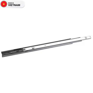 Aodeli Extensión Completa Acero Slide Cierre Suave Zinc Plateado PARA EL Hogar Moderno Gabinete Uso - Product Image 1