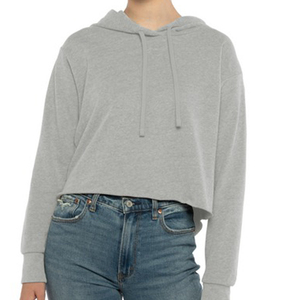 Wholesale Manufacturers Custom Logo Adjustable Lightweight Plain Blank Fleece Women Cropped <b>Zip</b> <b>Up</b> <b>Hoodie</b> For Women's - Product Image 1