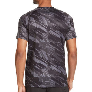 T-shirt pour homme à manches courtes en coton 100% uni, imprimé par transfert thermique personnalisé, tissu respirant, nouveau design, fabriqué au Pakistan - Product Image 2