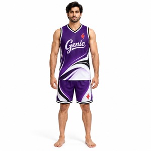 Conjunto de Uniforme de Baloncesto, Diseño Personalizado, Camiseta y Pantalones Cortos Transpirables para Clubes Juveniles Unisex, con Servicio OEM - Product Image 1