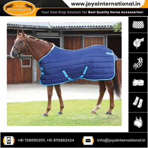 Tapis d'écurie Shires Tempest 300g en bleu marine, smart - Product Image 6