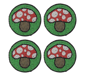 Fruits Hand Embroidery Beaded <b>Table</b> <b>Mats</b> Coaster Festive Occasion & Decoration - Product Image 4