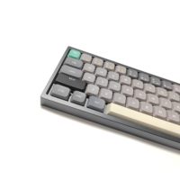 Clavier personnalisé, jeu mécanique, Plug And Play, multimédia, rvb, 70 touches, interrupteur jaune, ergonomique pour ordinateur de bureau, tablette, ordinateur portable