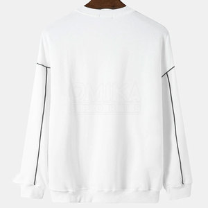 เสื้อสเวตเตอร์ของผู้ชายระบายอากาศได้ดีแห้งเร็วและสวมใส่สบายด้วยวัสดุโพลีเอสเตอร์/ คอตตอนสำหรับฤดูใบไม้ร่วง - Product Image 2