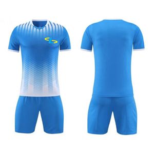 Ensemble de maillots de football à manches courtes respirants et à séchage rapide, dernier style, pour adultes, haute qualité, vente en gros, 100% polyester - Product Image 5